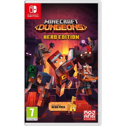 Minecraft Dungeons Hero  Edition Nintendo Switch Oyun