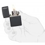 Zippo Çakmak 218ZL Black Matte