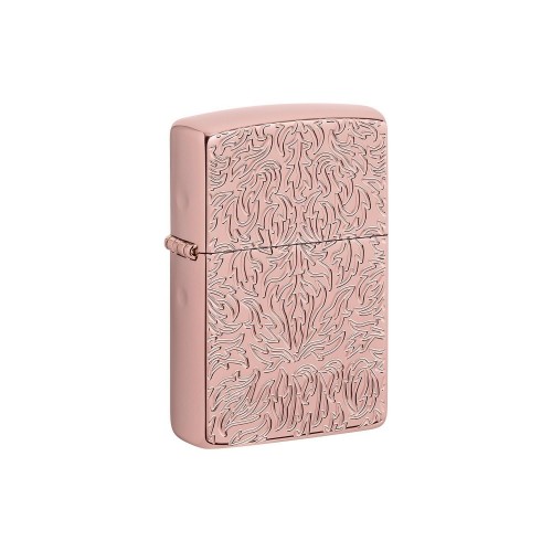 Zippo Çakmak 49703 Armor Zippo Carved Design